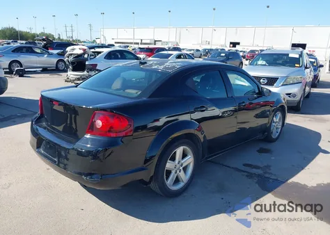 2013 Dodge Avenger Se z USA, uszkodzony, nr VIN 1C3CDZAB9DN594462